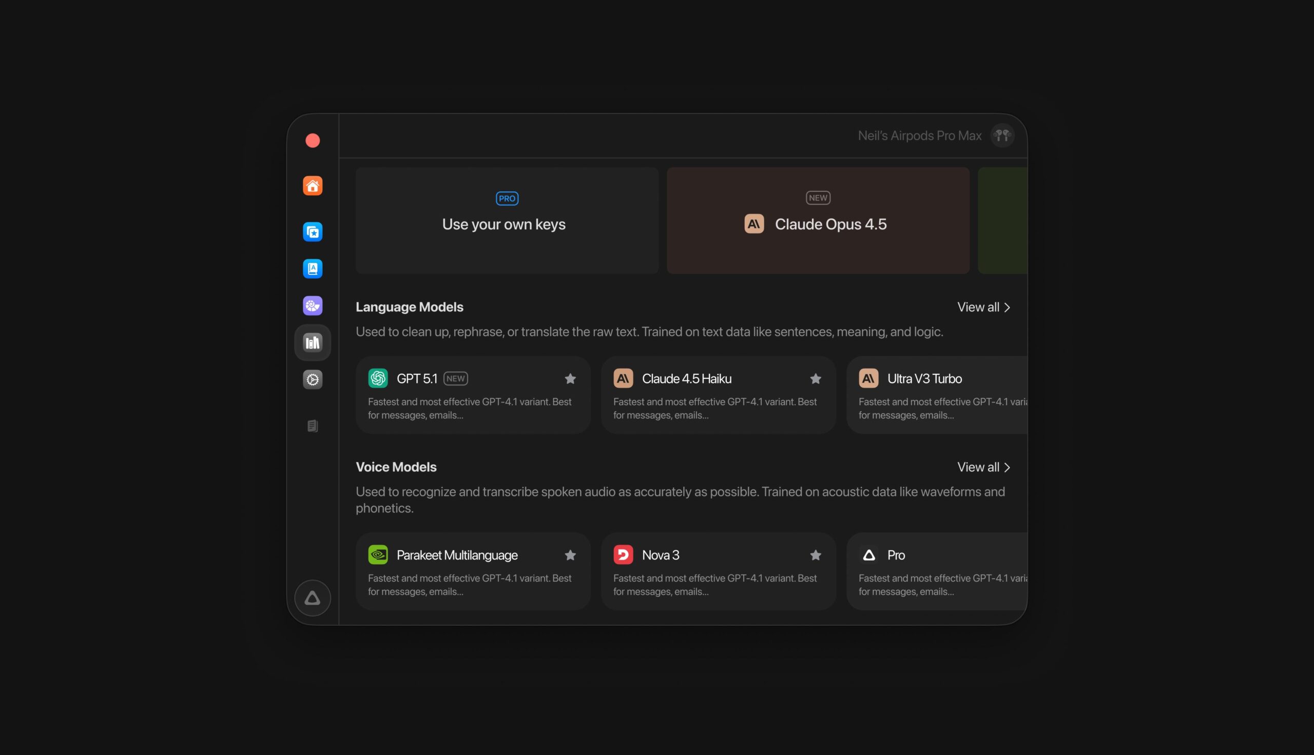 Wispr Flow Pro interface showing the Command Mode text editing panel on macOS