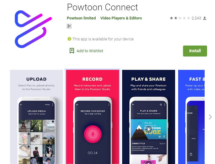 Powtoon Connect