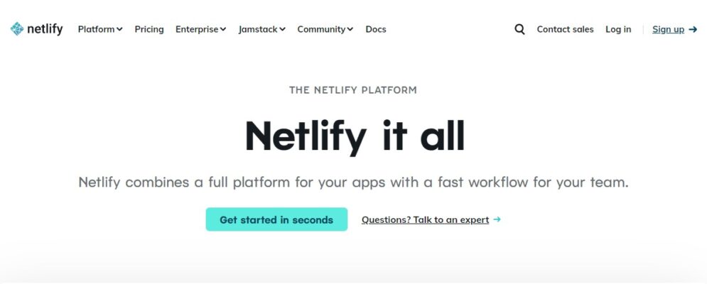 Netlify: Reviews, Pricing, Demo And Product Details