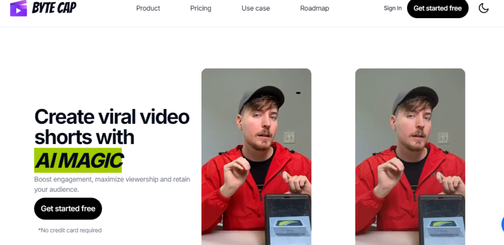 ByteCap is a tool that offers custom captions for videos