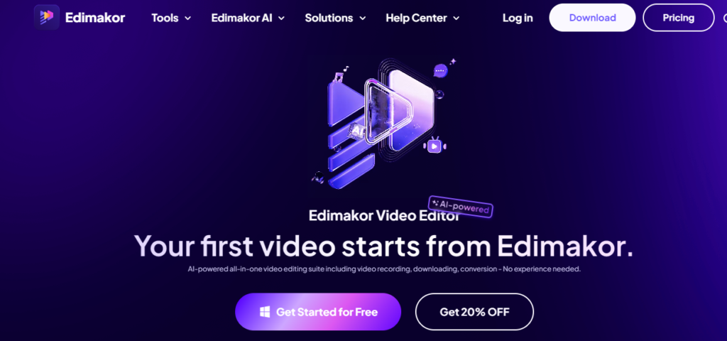 Edit videos effortlessly with HitPaw Edimakor's AI features