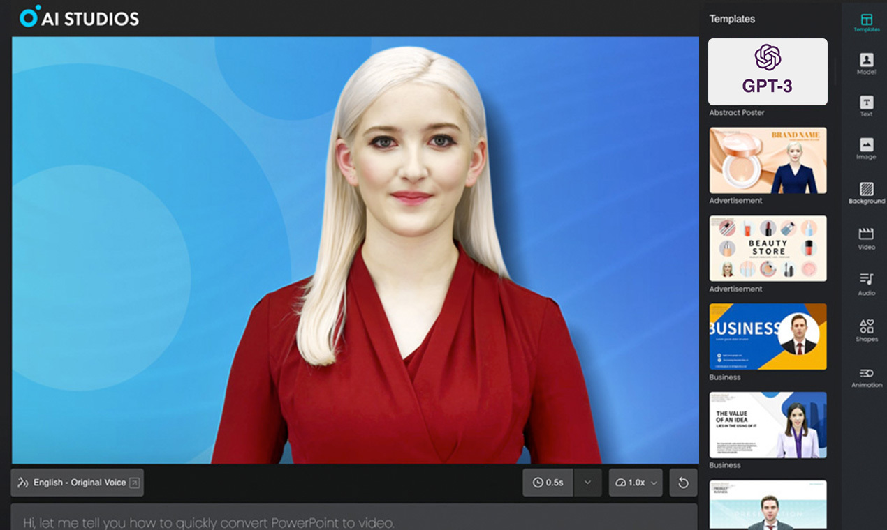 DeepBrain AI | Easy AI-Generated Videos From Text