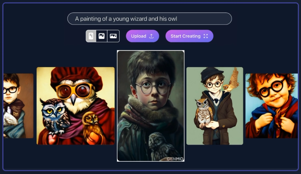 Create interactive generative art with Genmo