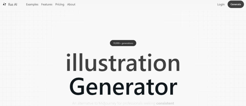 Generate beautiful illustrations with Ilus AI