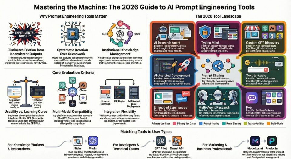 Best AI Prompt Engineering Tools that help teams create reliable, accurate, and consistent LLM outputs for real-world use cases