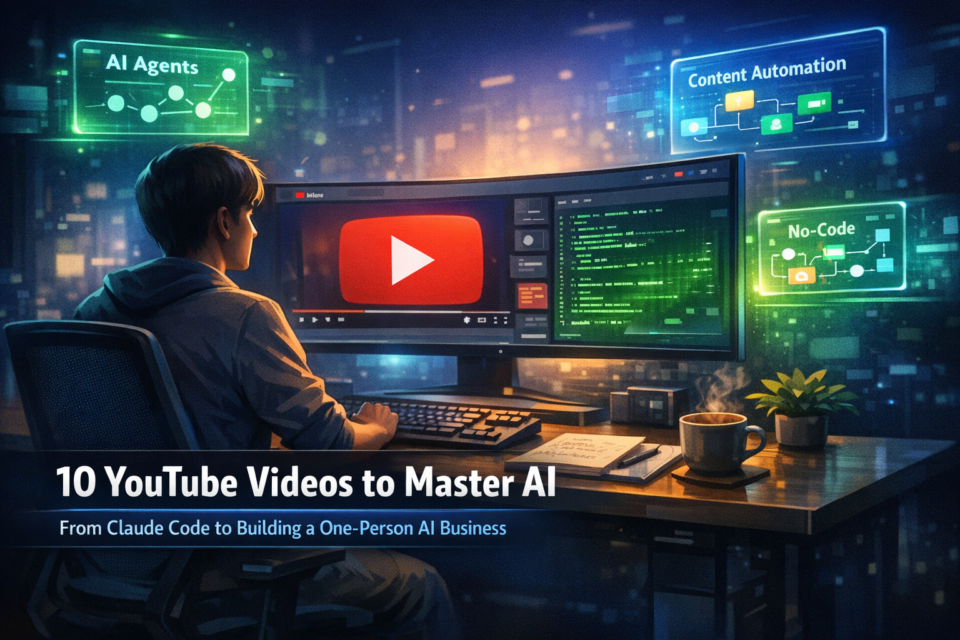 Start your AI journey with the best YouTube videos to learn AI for beginners. Discover practical tutorials, expert insights, and resources for every skill level.