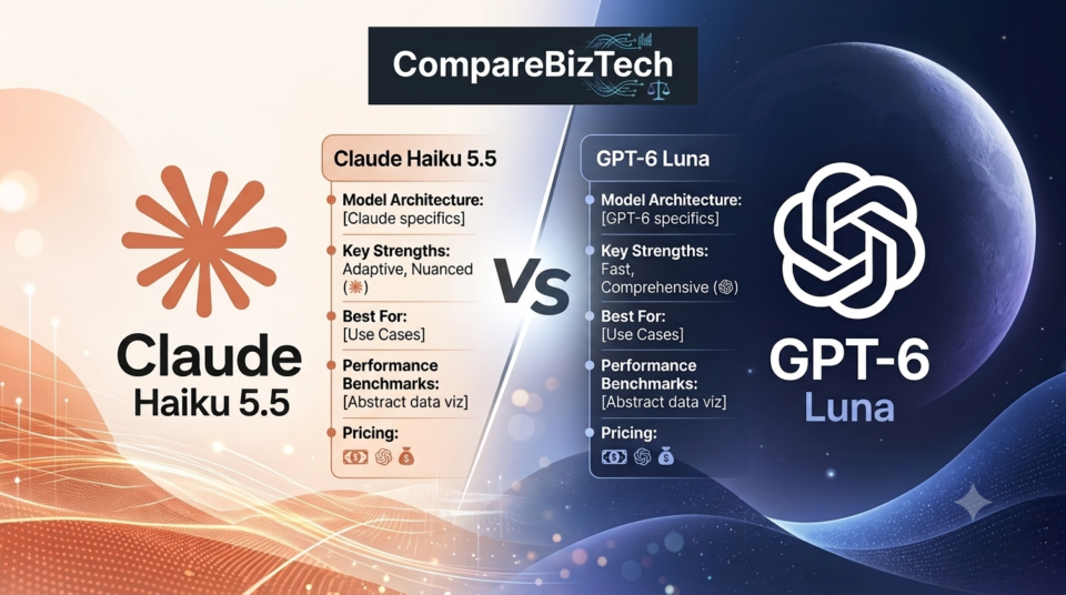 Claude Haiku 5.5 vs GPT-6 Luna comparison of AI models, features, and performance